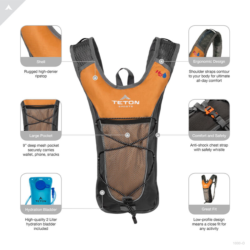 Teton Sports TrailRunner 2 Hydration Pack image number 30