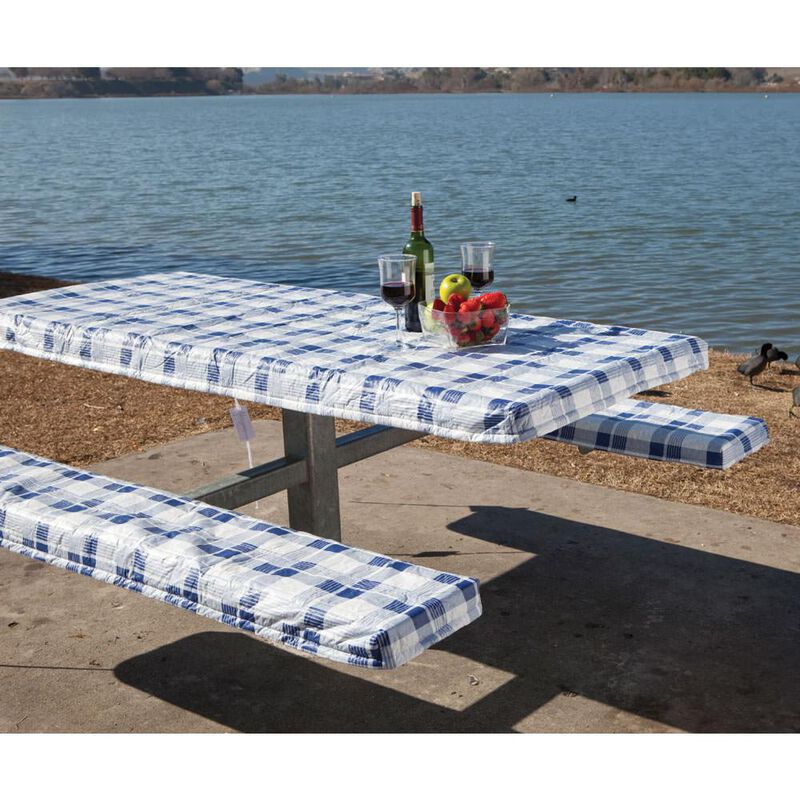 Deluxe Picnic Tablecloth & Seat Covers image number 1