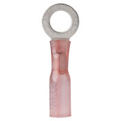 Ancor Heat Shrink Ring Terminals, 22-18 AWG, 1/4" Screw, 25-Pk.