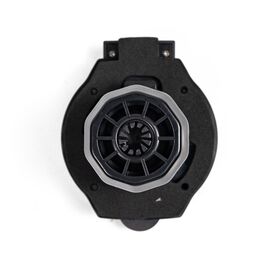 Electric World 30A Black RV Inlet with LED