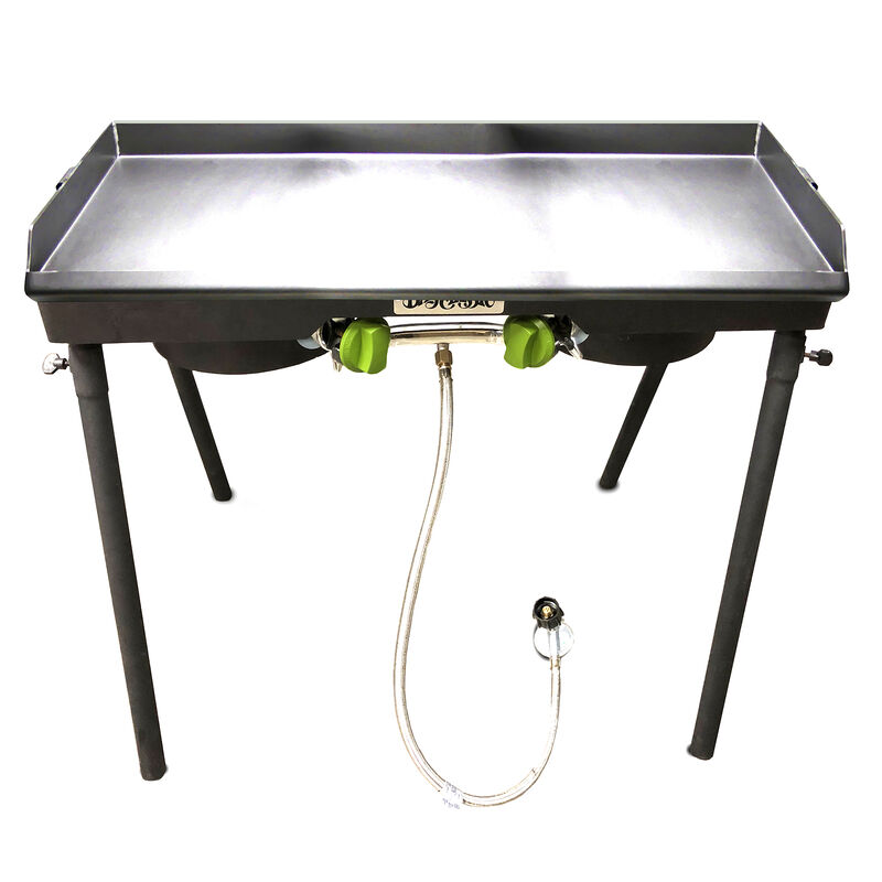 Bayou Classic Dual Patio Camp Stove w/Double Griddle image number 1