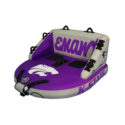 Collegiate Waves K-State "The Captain" 2-Person Towable Tube