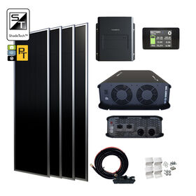 Dometic Go Power! PowerTrak Slim 400 w/400W Low Profile Solar, 30A MPPT & 2000W Inverter Charger