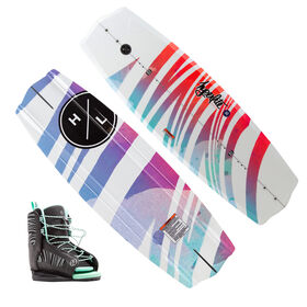 Hyperlite Eden Wakeboard With Kid's Jinx Bindings