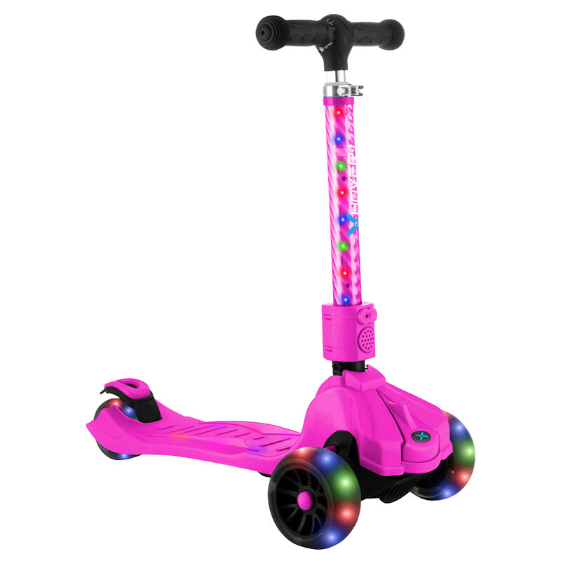 Hover-1 Ziggy Folding Kick Scooter, Pink image number 1