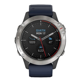Garmin quatix; 6 - Grey w/Captain Blue Band