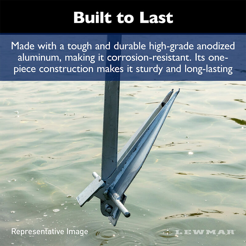 Lewmar PGX Galvanized Fluke Anchor -26 lbs. image number 7