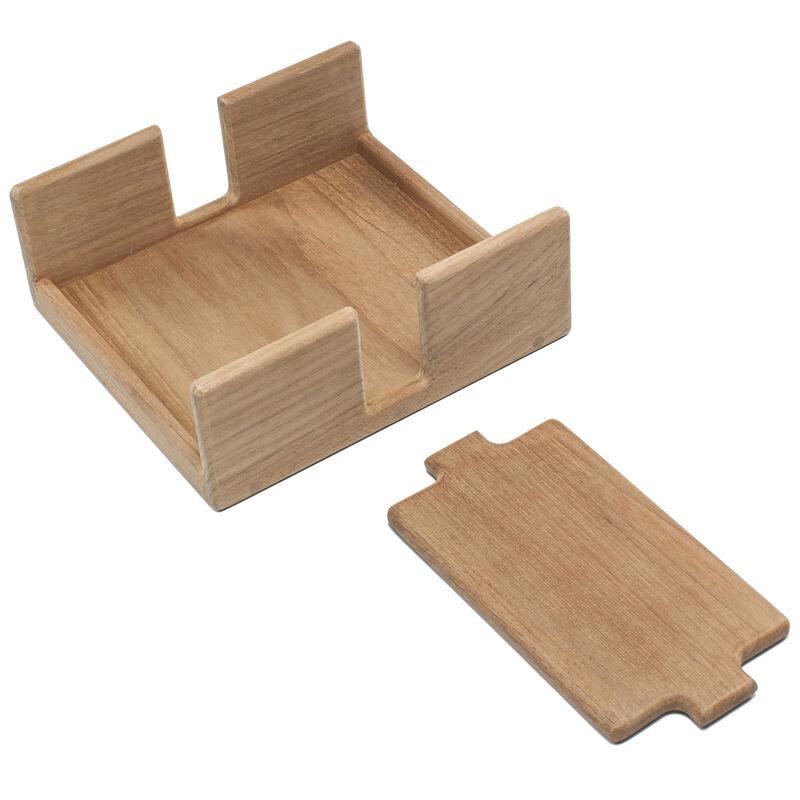 Whitecap Teak Stay-Put Napkin Holder image number 6