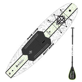 Burke 10'6" Classic Stand-Up Paddleboard With Paddle And Leash