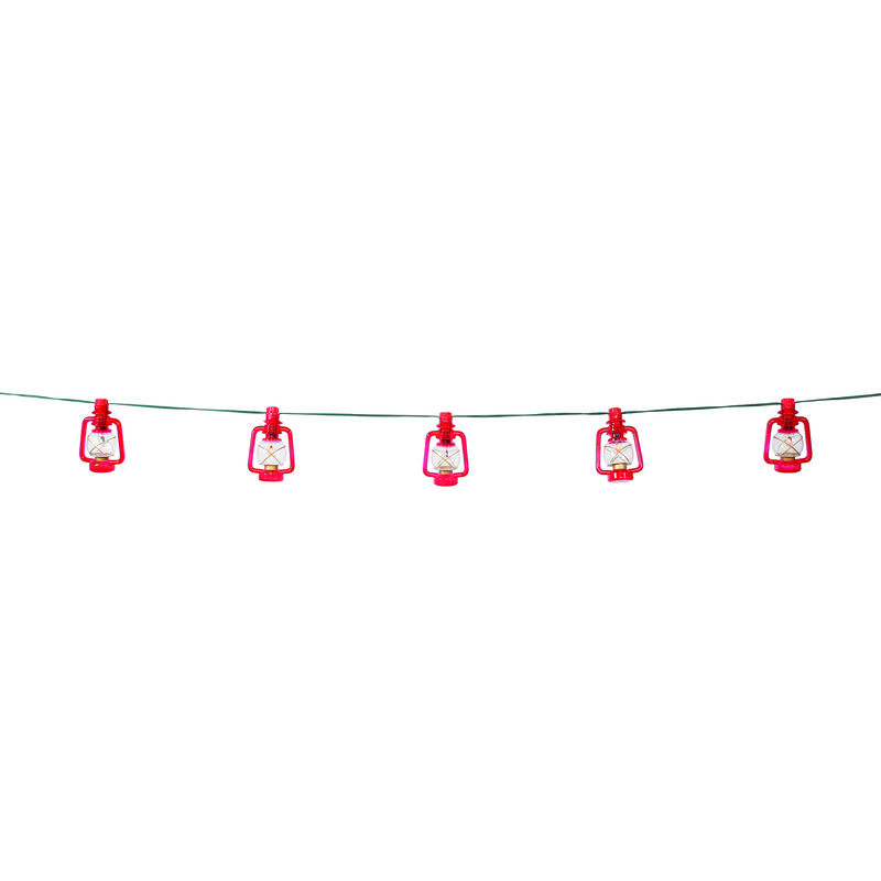 Red Lantern Lights, 10 Lights on 11&rsquo; Cord  image number 4