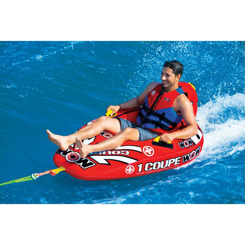 WOW Coupe 1-Person Towable Tube image number 4