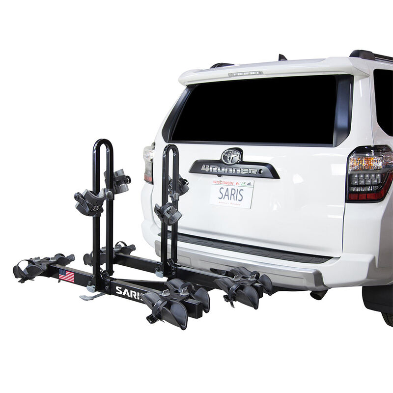 Saris Freedom 4 Bike Hitch Rack Cuscino Transport System, Black image number 2