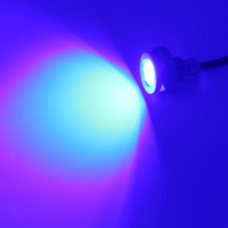 Marine Sport HydroBLAST 27W Ultra-Slim LED Drain Plug, Blue image number 3