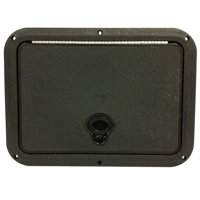 DPI Marine DPF Black Flush Series Hatch Door, 9" x 12" O.D. frame image number 1