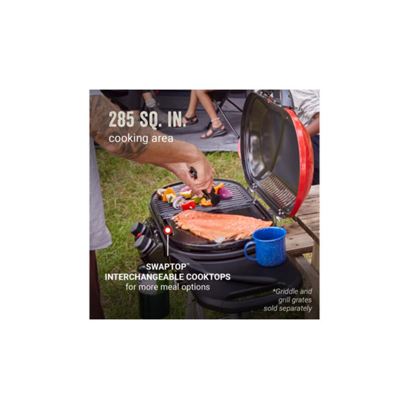Coleman RoadTrip X-Cursion 2-Burner Portable Gas Grill, Red image number 14