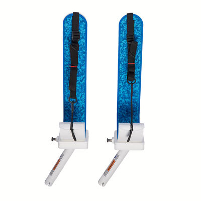 Manta Racks S1 White Single Paddleboard Rack For 1-15&deg; &1-30&deg; Rod Holders