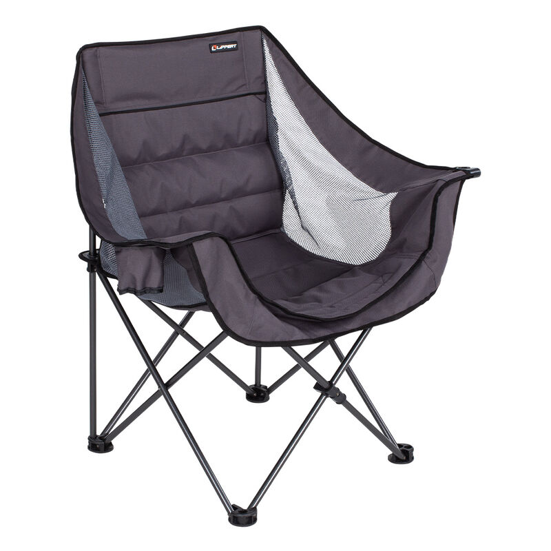 Lippert Double-Wide Padded Camping Chair with Carry Bag image number 1