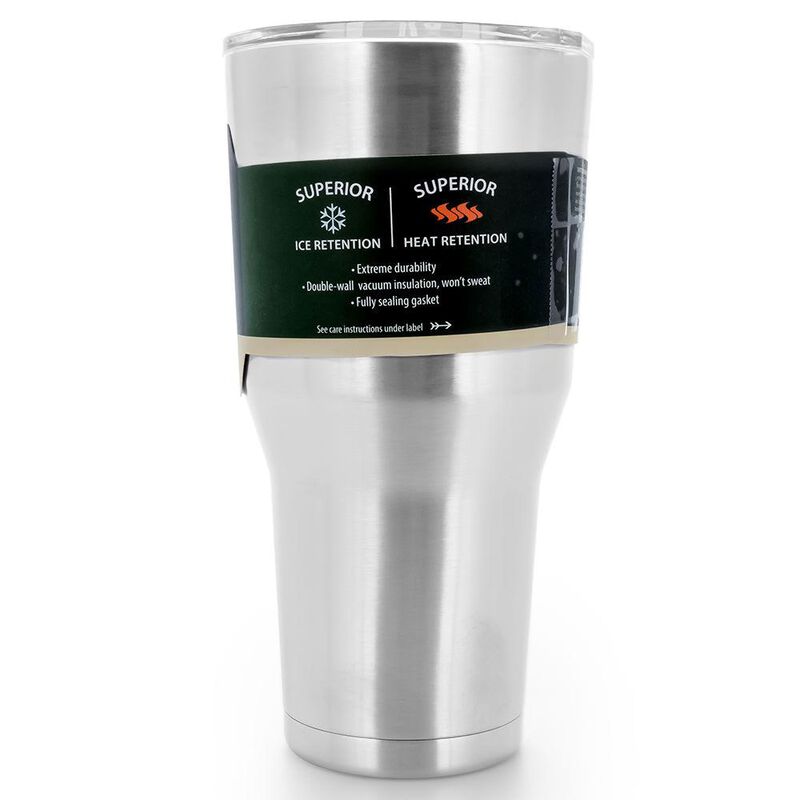 Camco Caribou 30-Oz. Vacuum-Insulated Stainless Steel Tumbler image number 4