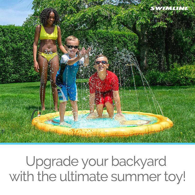 Swimline 68&rdquo; Safari Sprinkler Mat image number 3