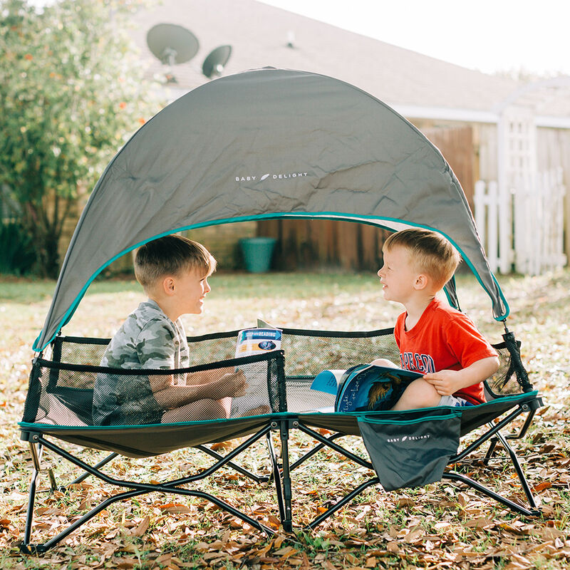 Go With Me Bungalow Deluxe Portable Travel Cot image number 5