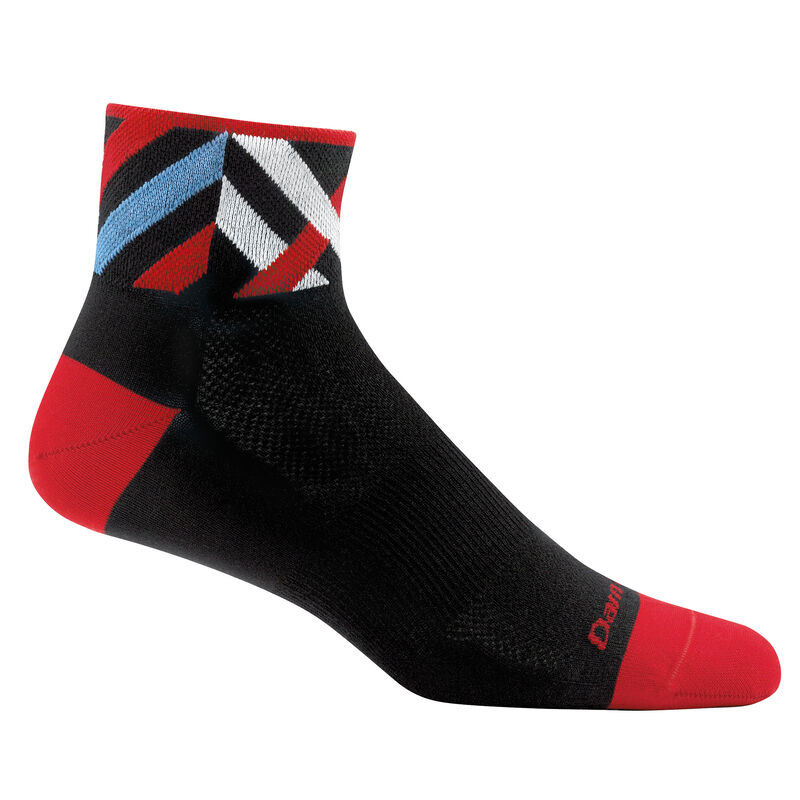 Darn Tough Men's Graphic 1/4 Ultra-Light Sock image number 1