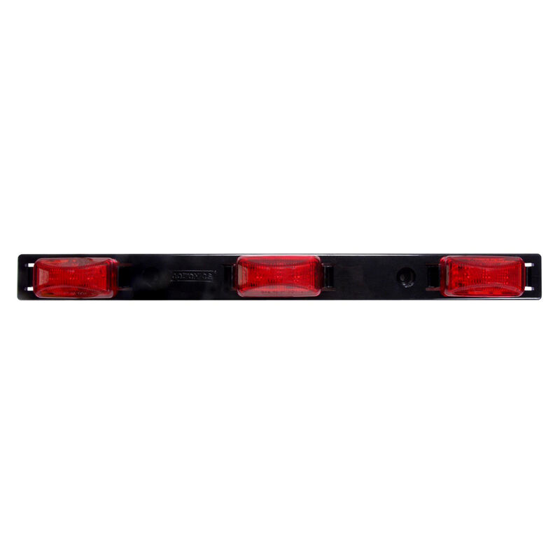 Optronics LED Identification Light Bar With Plastic Base, 3-Diode Lights image number 1