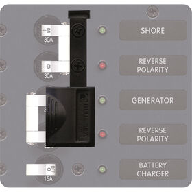 Blue Sea Systems Lockout Slide, A-Series, 2 positions, 2 poles