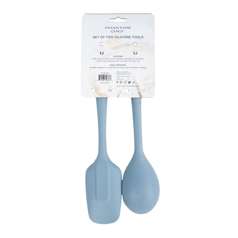 Phantom Chef Silicone Spoonula and Spoon Set image number 2