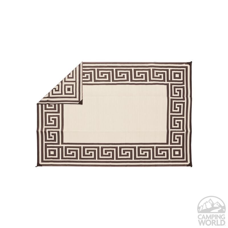 Reversible Greek Motif Design Patio Mat image number 23