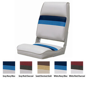 Toonmate Deluxe Pontoon High-Back Folding Boat Seat