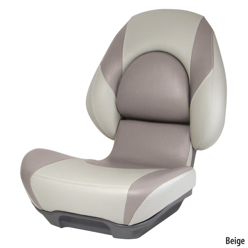 Attwood Standard Centric II Folding Boat Seat, Tan Base image number 7