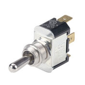 Ancor Toggle Switch, Single-Pole/Double-Throw (On)-Off-On