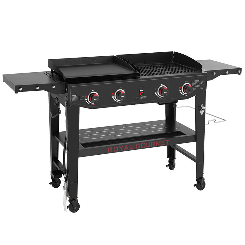 Royal Gourmet 4-Burner Gas Grill and Griddle Combo Package image number 14