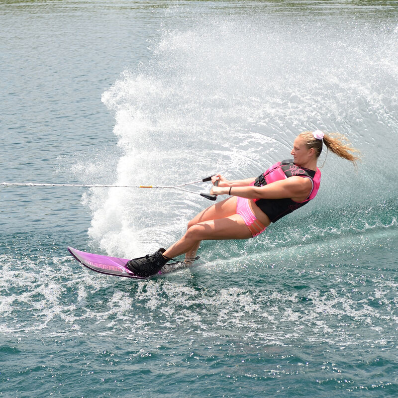 HO Women's Burner Slalom Waterski With Free-Max Binding And Rear Toe Plate image number 5