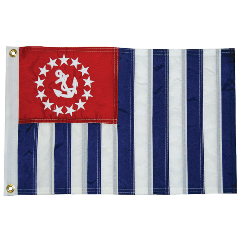 Sewn US Power Squadron Ensign, 12" x 18" image number 1