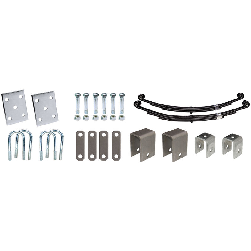 Tie-Down 2-3/8" Single Axle Installation Kit image number 1