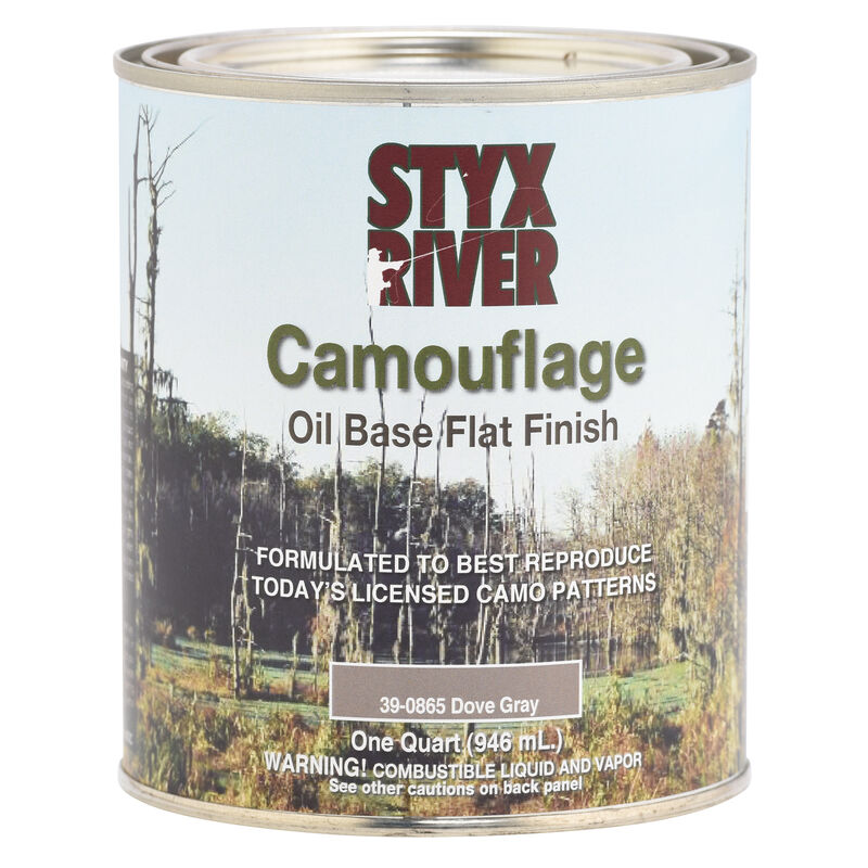 Styx River Camouflage Paint, Quart image number 4