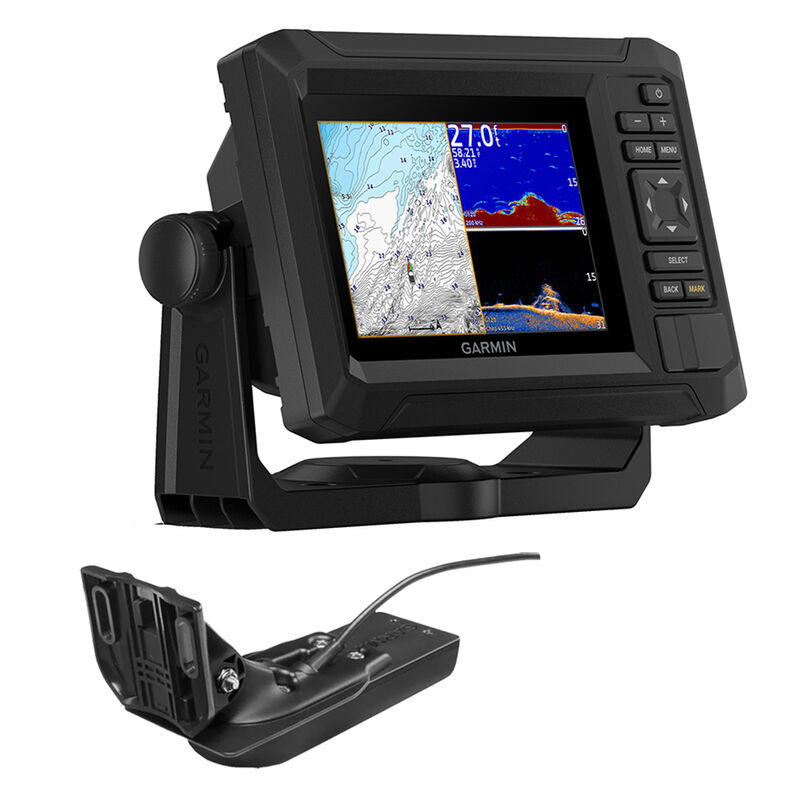 Garmin ECHOMAP UHD2 54CV Chartplotter/Fishfinder Combo w/US Coastal Maps & GT20-TM image number 1
