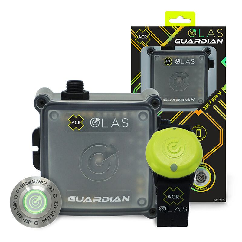 ACR OLAS GUARDIAN Wireless Engine Kill Switch & Man Overboard (MOB) Alarm System image number 1