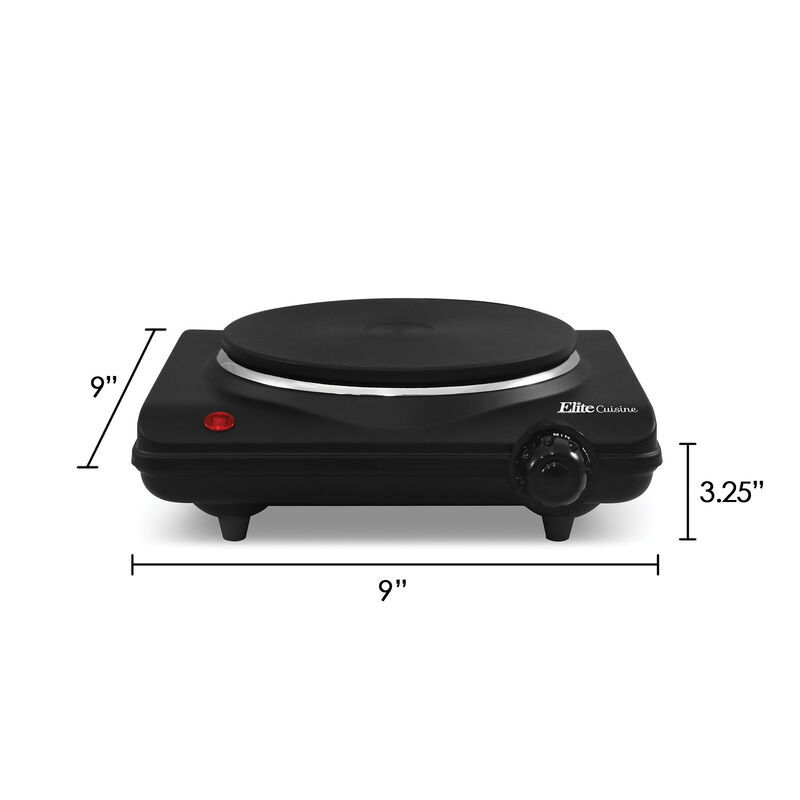 Elite Cuisine Electric Single Buffet Burner  image number 6