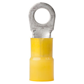 Ancor Nylon Ring Terminals, 4 AWG, 3/8" Screw, 25-Pk.