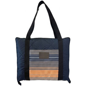 RF Apparel Rainforest Outdoor Zippered Blanket/Stadium Seat&mdash;Stripe
