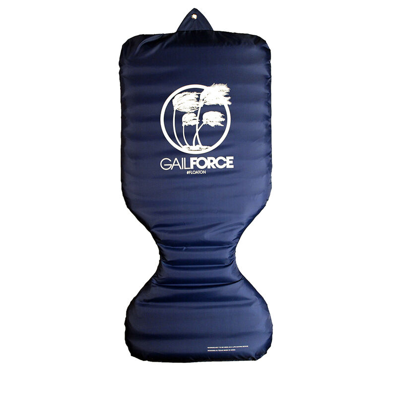 Gail Force Water Sports Travel Inflatable Saddle Float Navy Overton's
