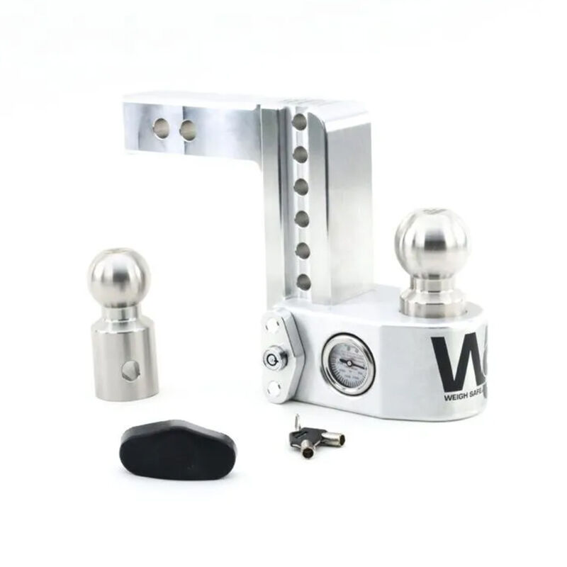 Weigh Safe Drop Hitch, 6" Drop, 2" Shaft, 2"/2-5/16" Tow Balls