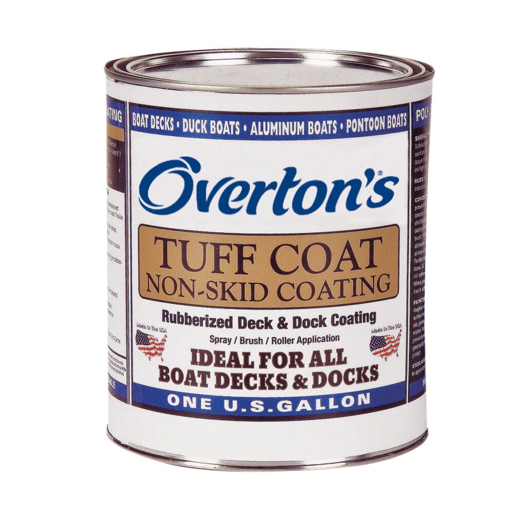 Overton's Tuff Coat Rubberized Nonskid Marine Coating, gallon Overton's