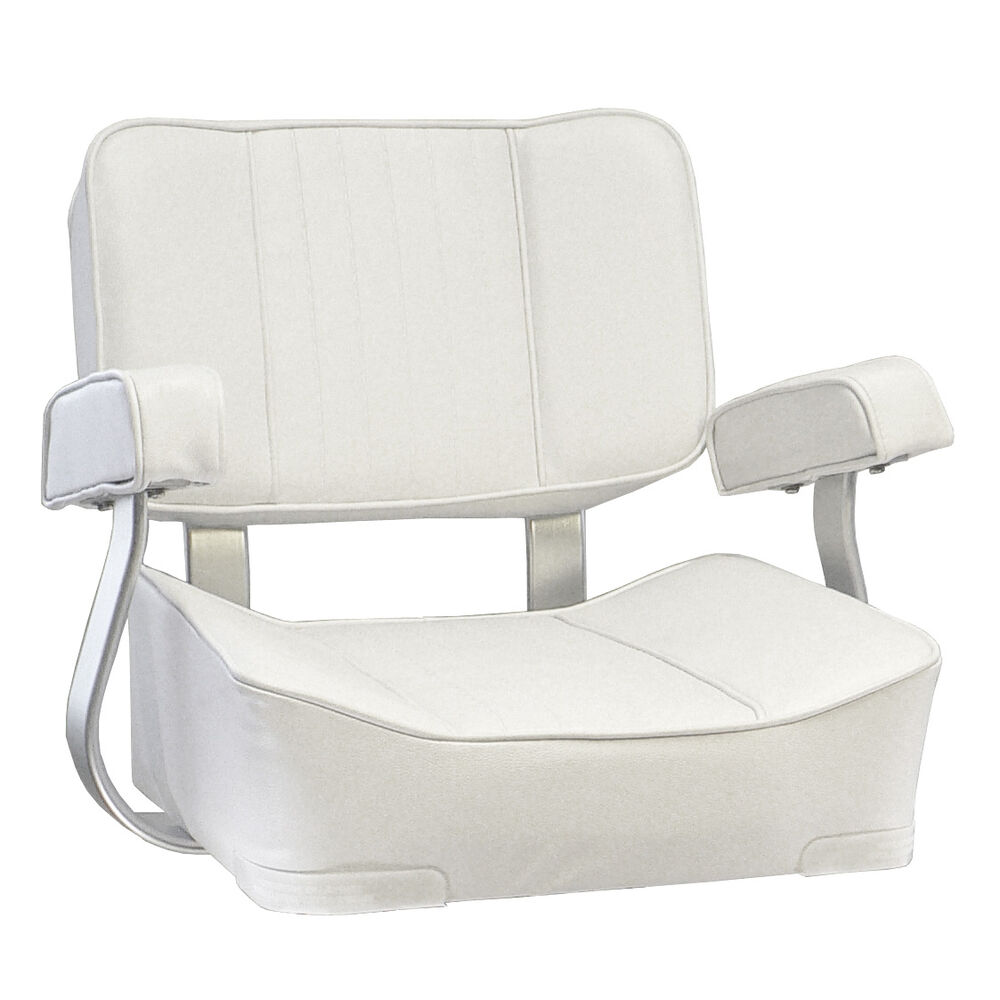 Springfield Deluxe Captain's Chair, White Overton's
