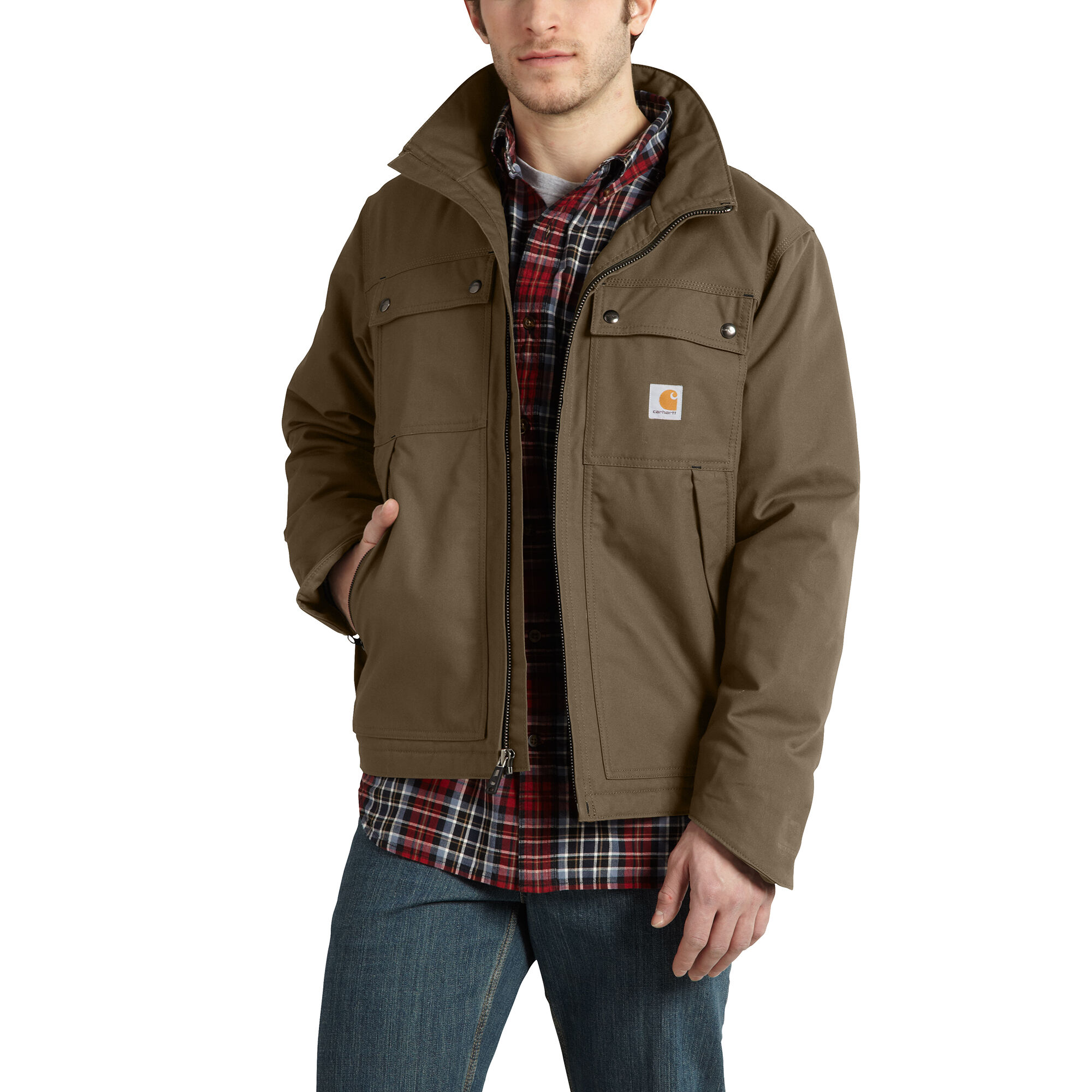 Carhartt Men's Quick Duck Jefferson Traditional Jacket