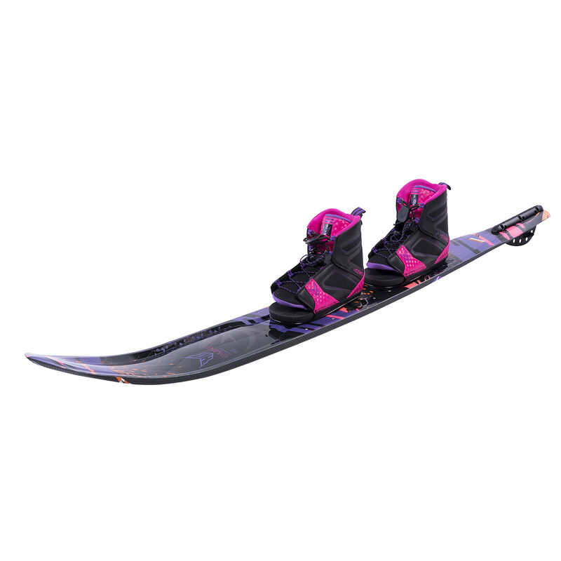 HO Women's Carbon Omni Slalom Waterski With Double Free-Max Bindings image number 2