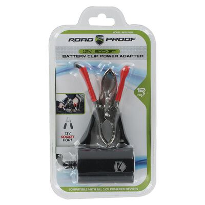 12-volt Battery Clip Adapter