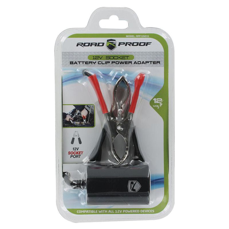 12-volt Battery Clip Adapter